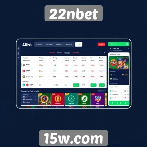 Interface do usuário do 22nbet é intuitiva e prática